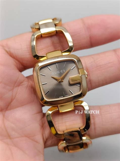 gucci dainty gold watch|Gucci gold pvd watch.